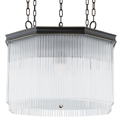 White Glass Rods Chandelier Estela | Cabothousefurniture.com