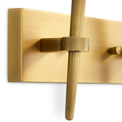 Brass Alabaster Wall Lamp Alesa | Cabothousefurniture.com