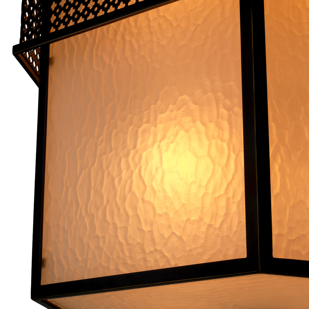 Bronze Frosted Glass Chandelier Minerva | Cabothousefurniture.com