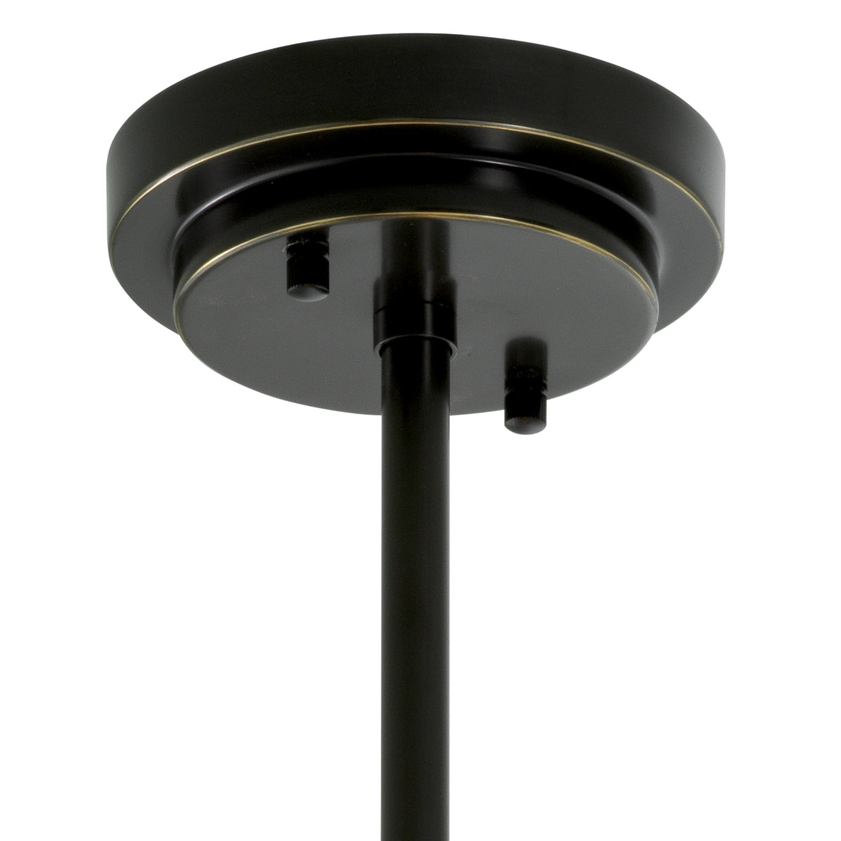 Bronze Frosted Ceiling Lamp Minerva | Cabothousefurniture.com