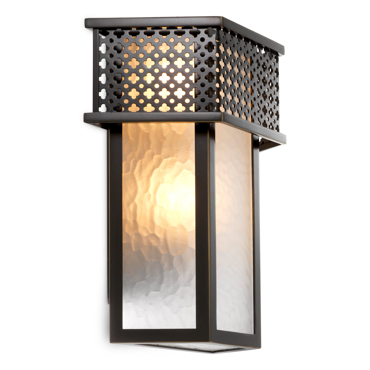 Bronze Frosted Wall Lamp Minerva | Cabothousefurniture.com