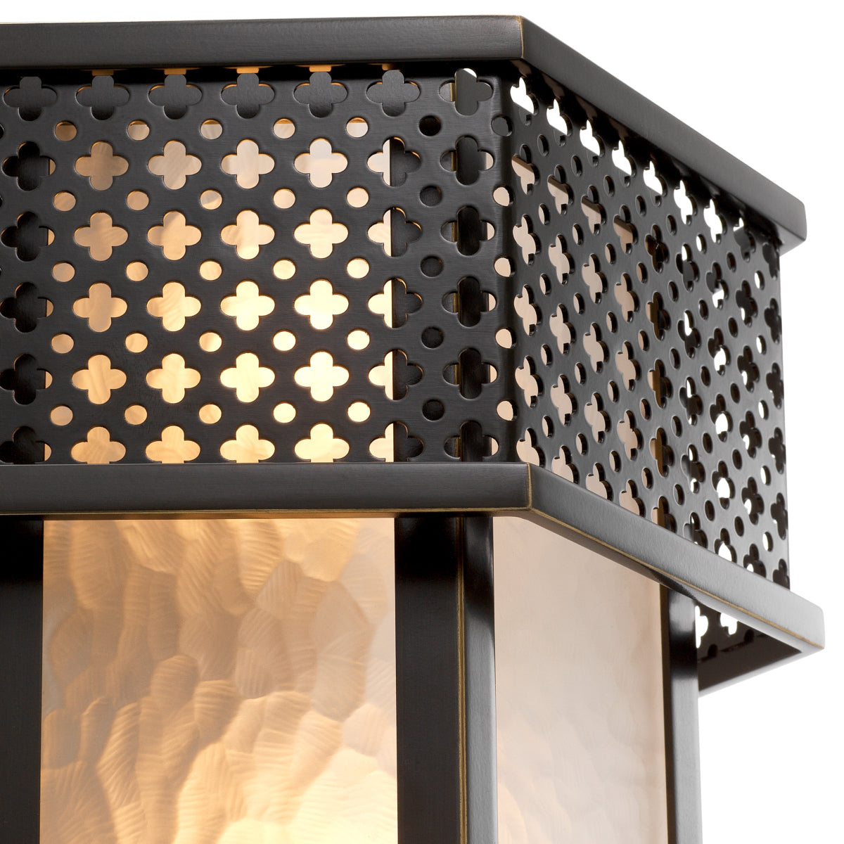 Bronze Frosted Wall Lamp Minerva | Cabothousefurniture.com