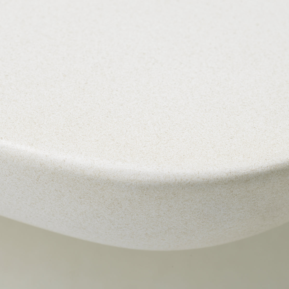 White Pebble Sculpted Coffee Table Azura | Cabothousefurniture.com