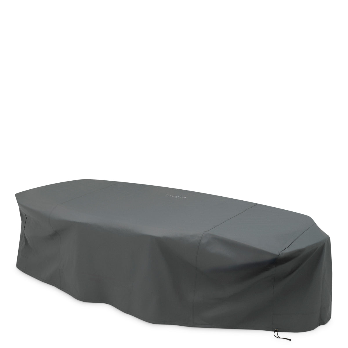 Dark Gray Outdoor Dining Set Cover | Cabothousefurniture.com