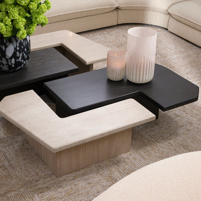 Dual-Colored Coffee Table (2) Yardham | Cabothousefurniture.com