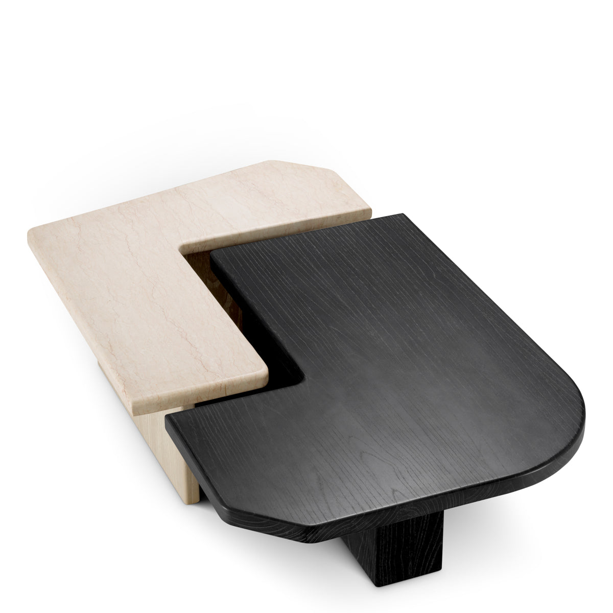 Dual-Colored Coffee Table (2) Yardham | Cabothousefurniture.com