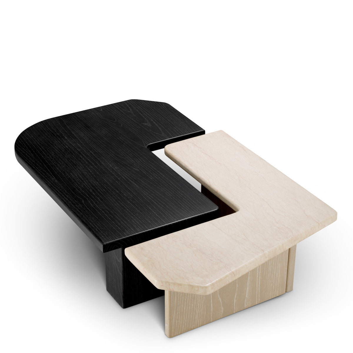 Dual-Colored Coffee Table (2) Yardham | Cabothousefurniture.com