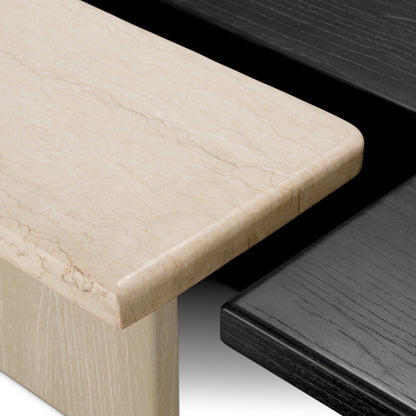 Dual-Colored Coffee Table (2) Yardham | Cabothousefurniture.com