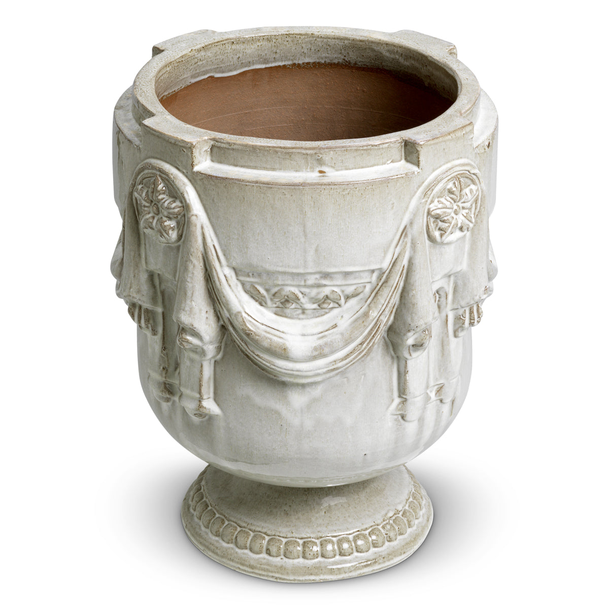 Gray Outdoor Planter Chandler