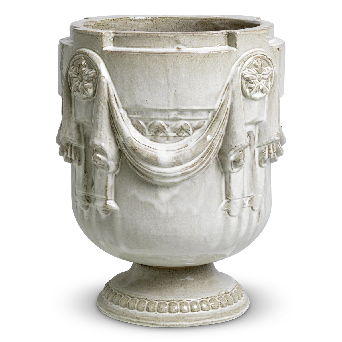 Gray Outdoor Planter Chandler