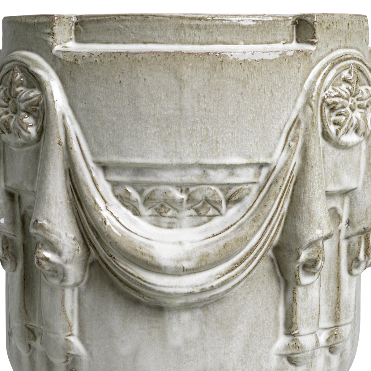 Gray Outdoor Planter Chandler