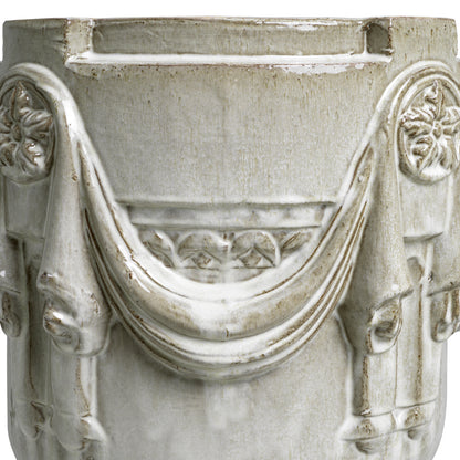 Gray Outdoor Planter Chandler