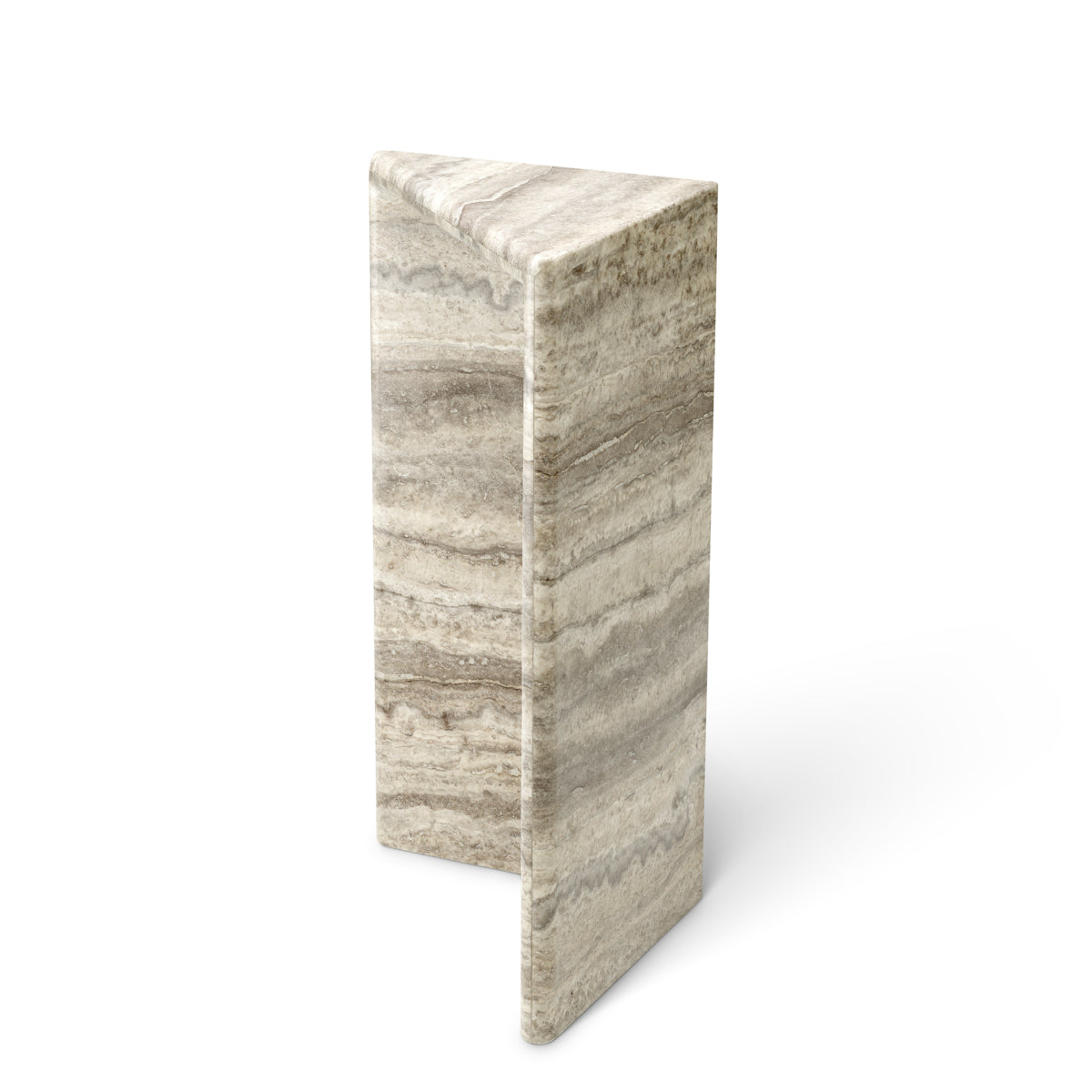 Silver Travertine Column Northbridge | Cabothousefurniture.com
