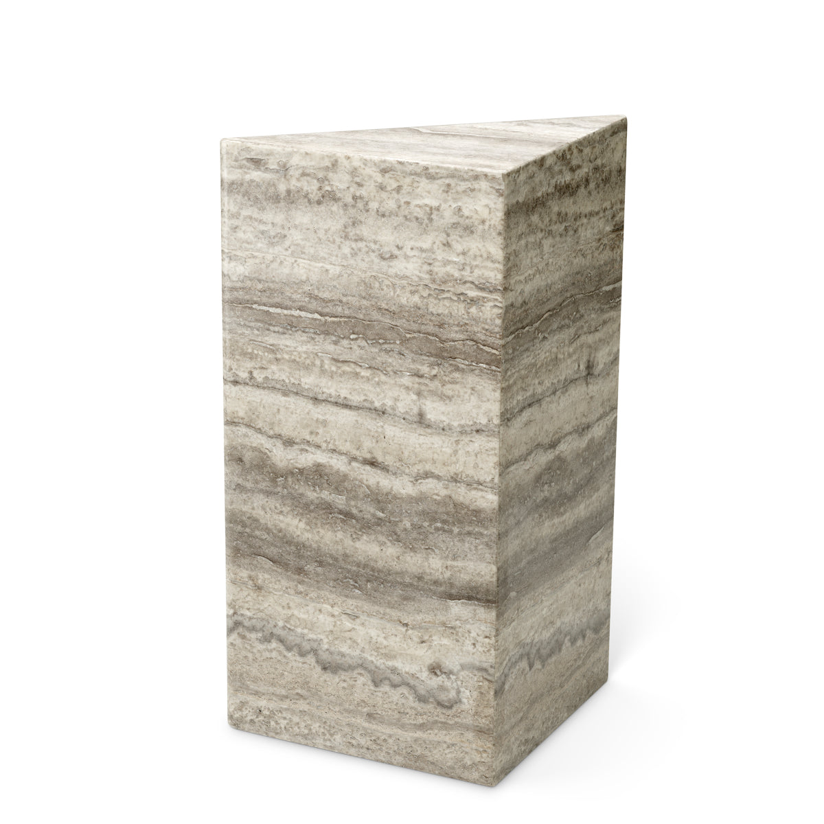 Silver Travertine Column Northbridge | Cabothousefurniture.com