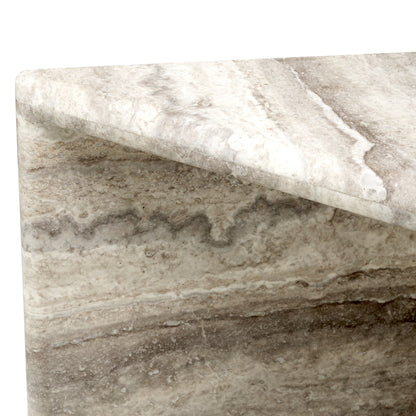 Silver Travertine Column Northbridge | Cabothousefurniture.com