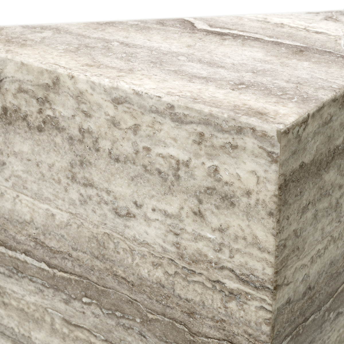 Silver Travertine Column Northbridge | Cabothousefurniture.com