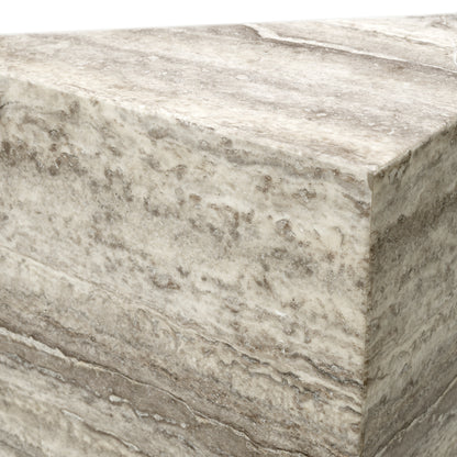 Silver Travertine Column Northbridge | Cabothousefurniture.com