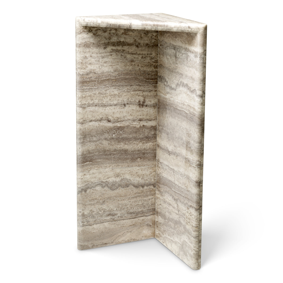 Silver Travertine Column Northbridge | Cabothousefurniture.com