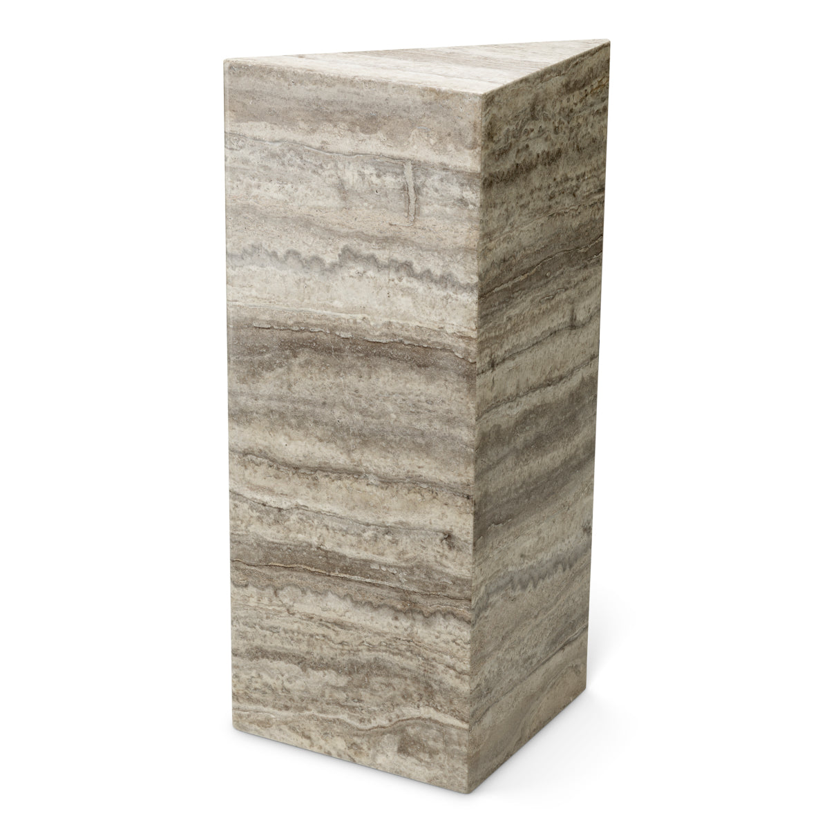 Silver Travertine Column Northbridge | Cabothousefurniture.com