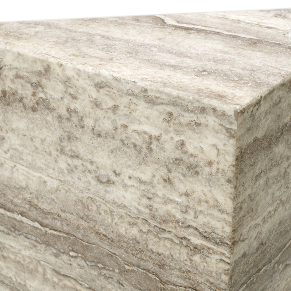 Silver Travertine Column Northbridge | Cabothousefurniture.com
