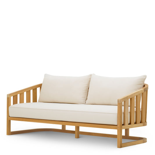 Natural Teak Outdoor Sofa Aruba