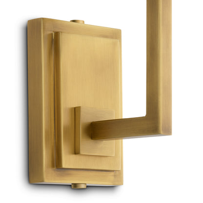 Ribbed Glass Wall Lamp Persephone | Cabothousefurniture.com