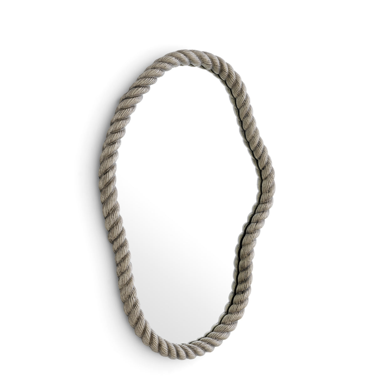 Antique Nickel Mirror Elvington