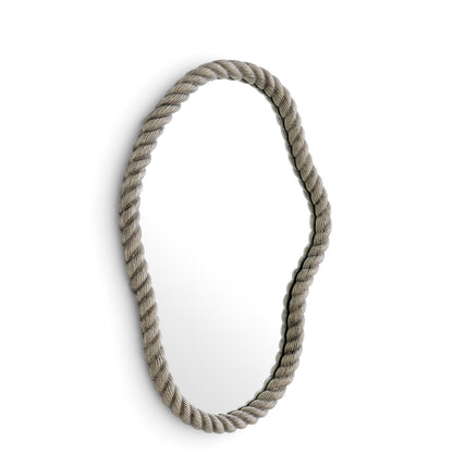 Antique Nickel Mirror Elvington