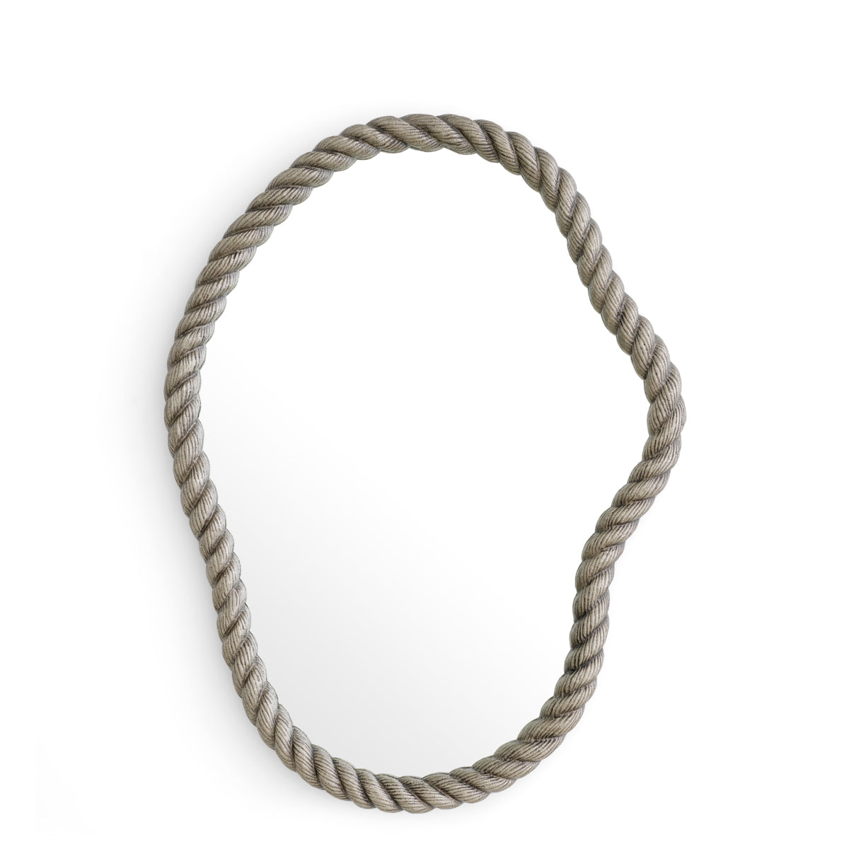 Antique Nickel Mirror Elvington