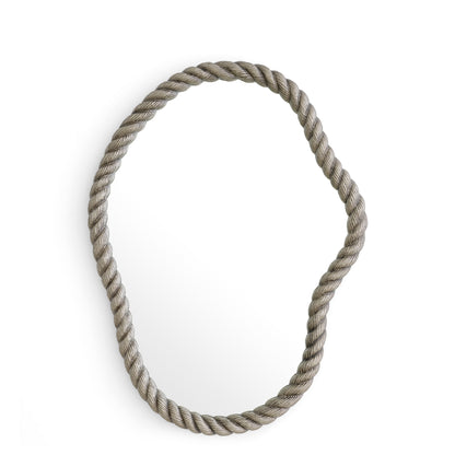 Antique Nickel Mirror Elvington