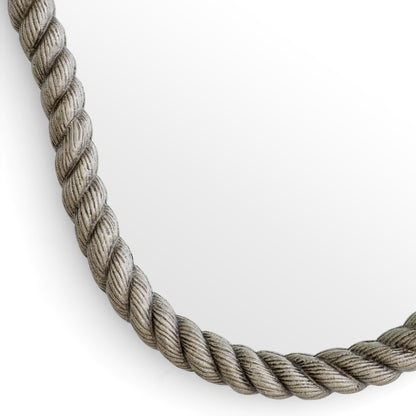 Antique Nickel Mirror Elvington