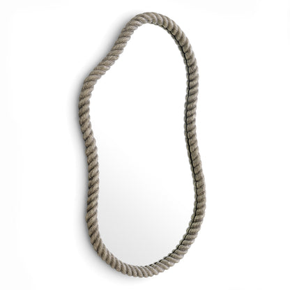 Antique Nickel Mirror Elvington