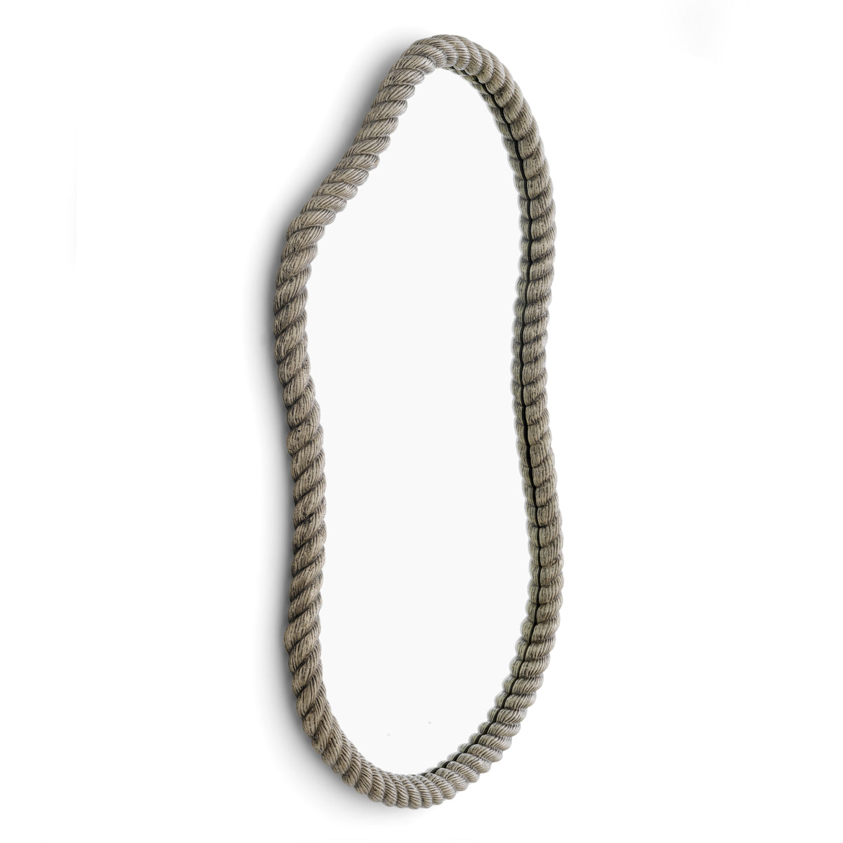 Antique Nickel Mirror Elvington