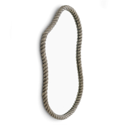 Antique Nickel Mirror Elvington