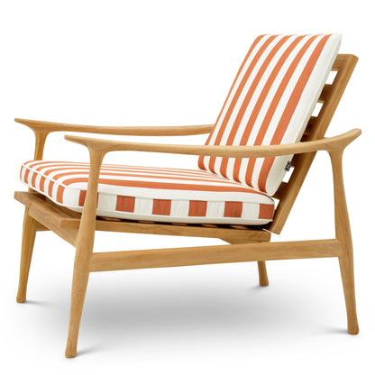 Natural Teak Outdoor Chair Manzo | Cabothousefurniture.com