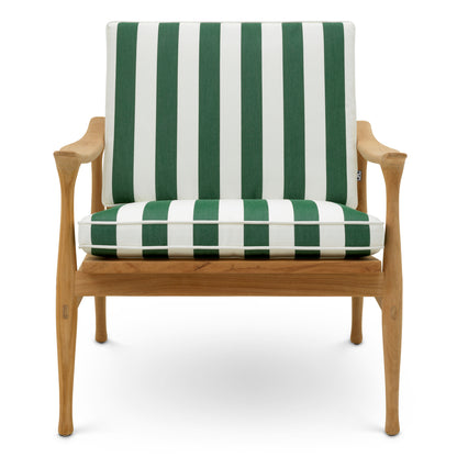 Natural Teak Outdoor Chair Manzo | Cabothousefurniture.com