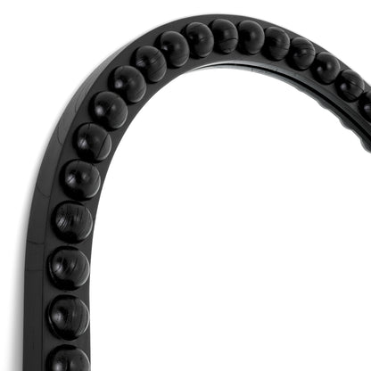 Half-Rounded Black Mirror L Kenton