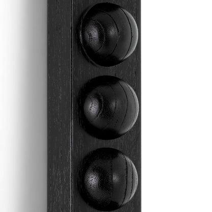 Half-Rounded Black Mirror L Kenton