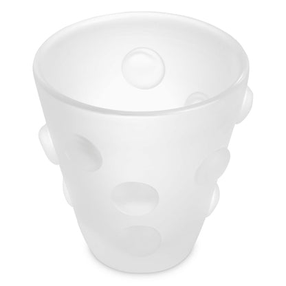 Frosted White Vase Evander | Cabothousefurniture.com