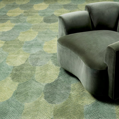 Green Wool Carpet Mayfield | Cabothousefurniture.com
