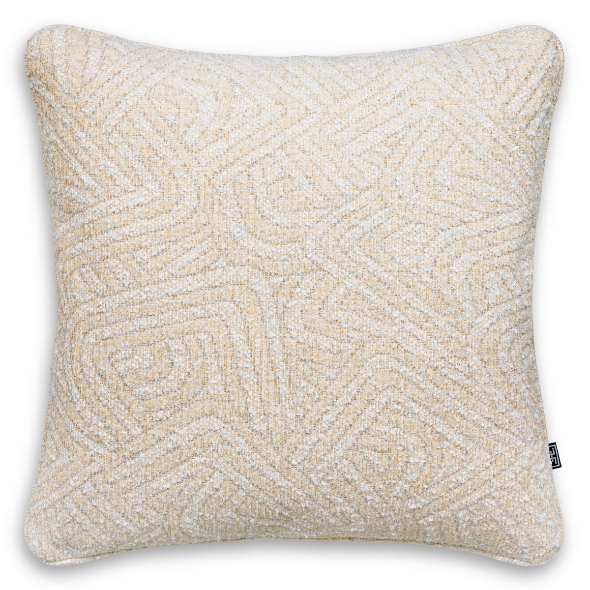 Beige Fabric Cushion Camari | Cabothousefurniture.com