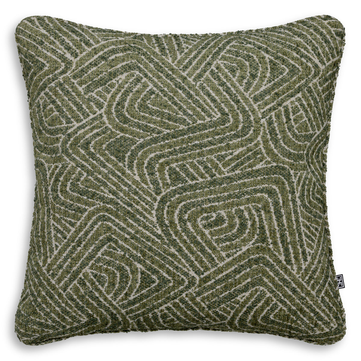 Green Fabric Cushion Camari | Cabothousefurniture.com