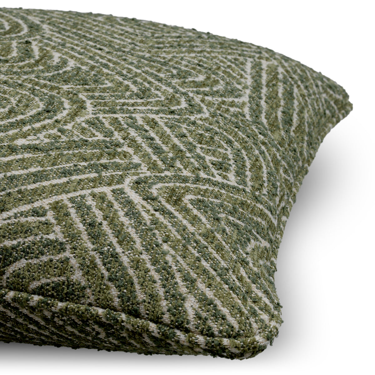 Green Fabric Cushion Camari | Cabothousefurniture.com