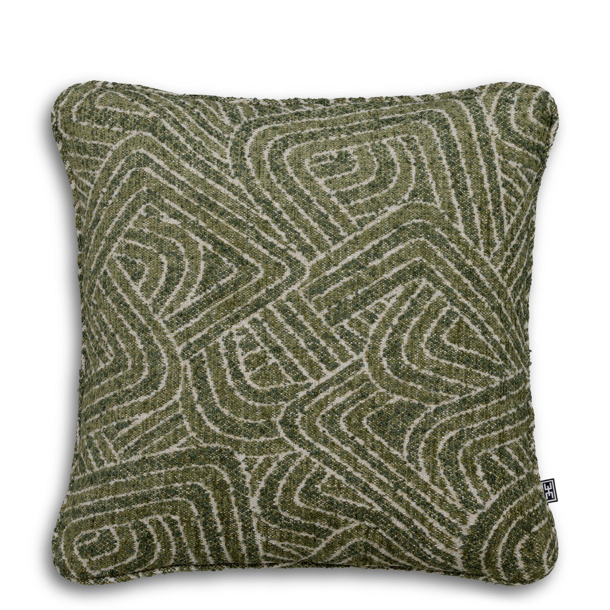 Green Fabric Cushion Camari | Cabothousefurniture.com