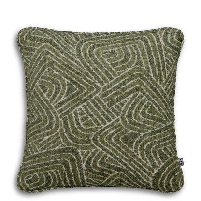 Green Fabric Cushion Camari | Cabothousefurniture.com