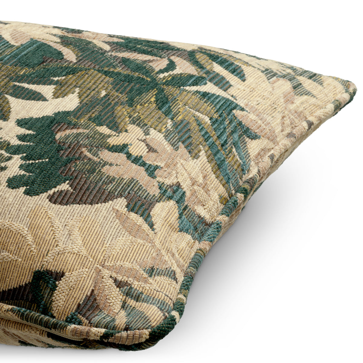 Square Green Cushion Marston