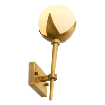 Spherical Alabaster Wall Lamp Alesa