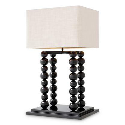 Rectangular White Table Lamp Bentley