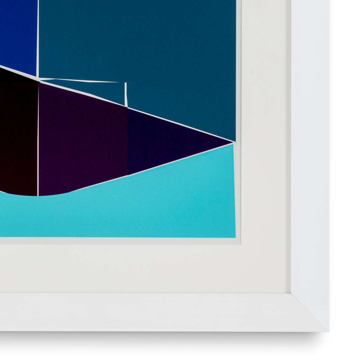 Geometric Print Silkscreen from Boissière I by Henri Boissière