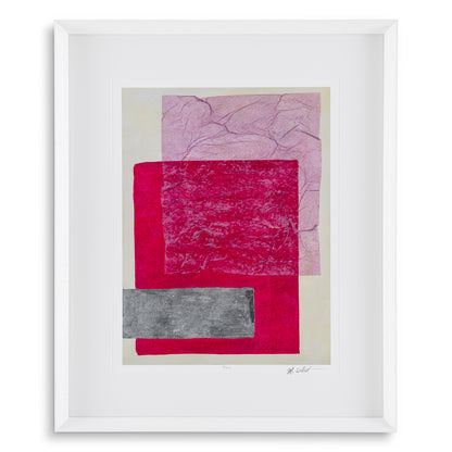 Multi-Colored Geometric Prints (2) Paper Colorfields